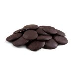 Dark coin chocolate