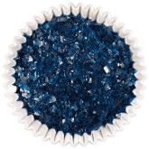 Navy Blue Glass Sprinkles