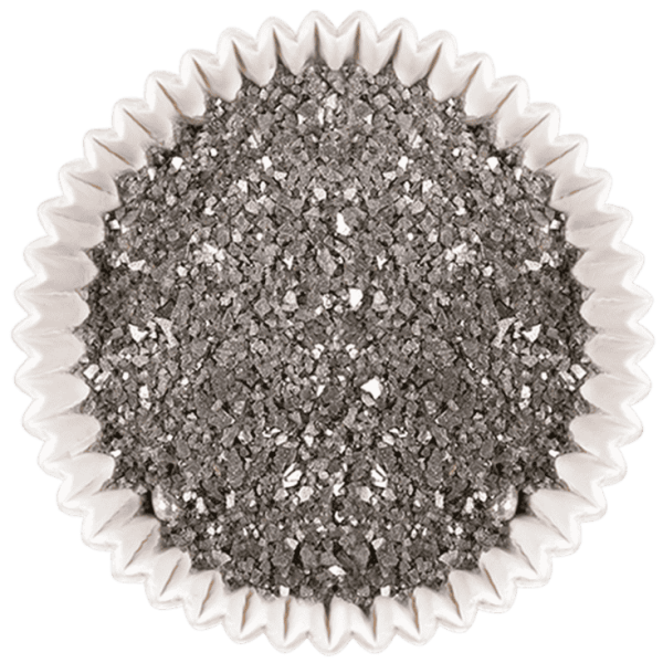 Silver Glass Sprinkles