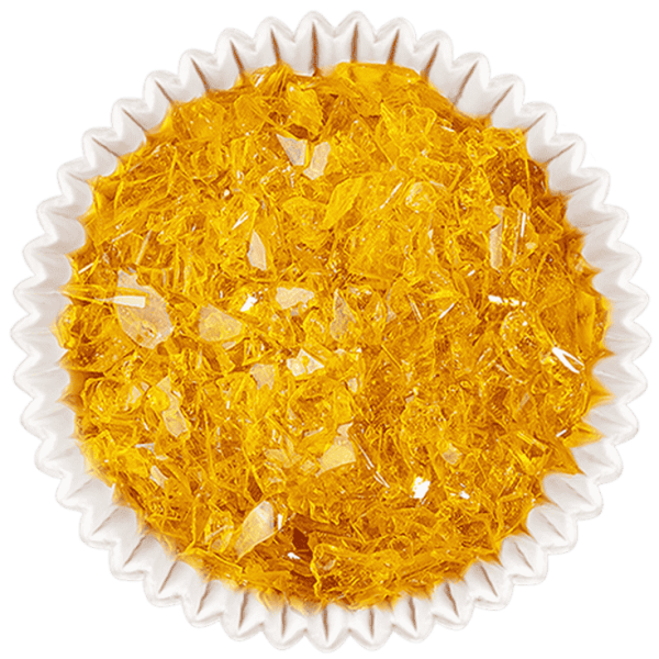 Yellow Glass Sprinkles