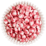 Pink & White Drop Chocolate Chips