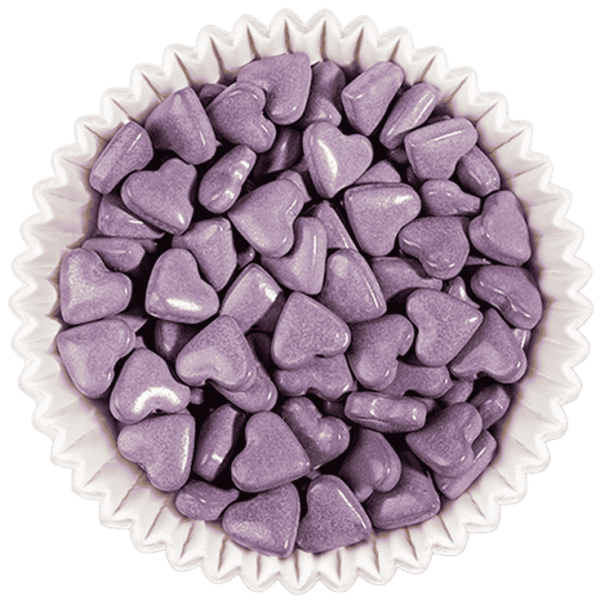 Purple Sugar Heart