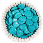 Blue Chocolate Heart