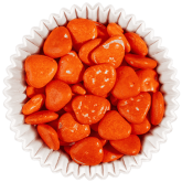 Orange Chocolate Heart