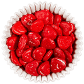 Red Chocolate Heart