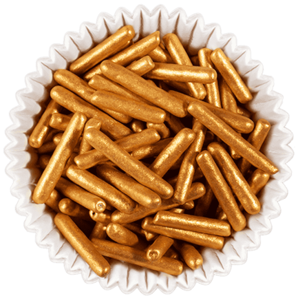 Gold Rod Sprinkles