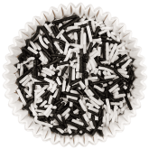 Black & White Bar Sprinkles