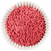 Dark Pink Bar Sprinkles