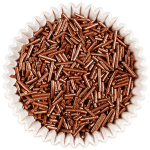 Metallic Copper Bar Sprinkles